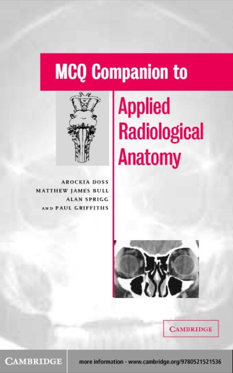 MCQ Companion to Applied Radiological Anatomy 