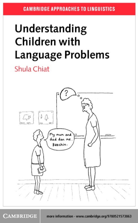 Cover image for book Understanding Children with Language Problems