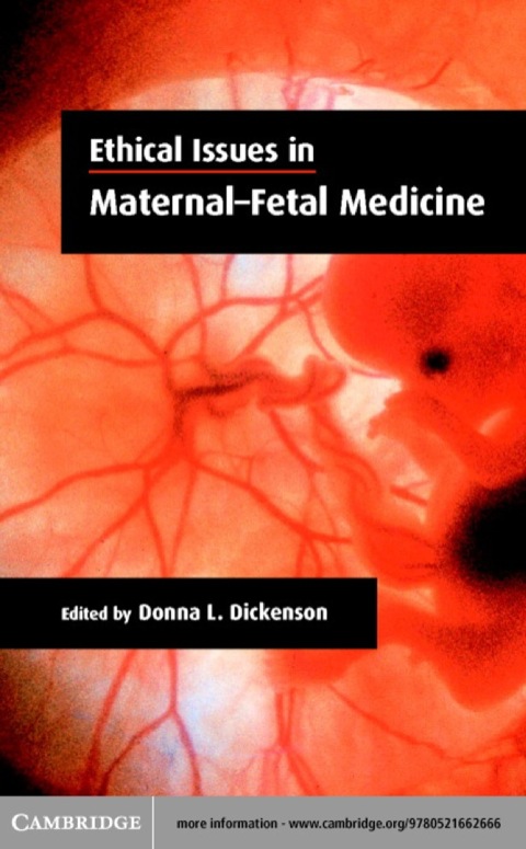 Cover image for book Ethical Issues in Maternal-Fetal Medicine
