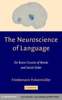 Titelbild: The Neuroscience of Language 1st edition 9780521790260