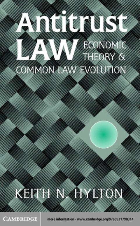 Cover image for book Antitrust Law