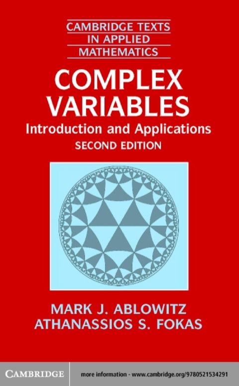 Cover image for book Complex Variables