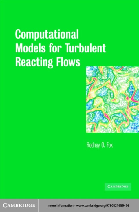 Cover image for book Computational Models for Turbulent Reacting Flows