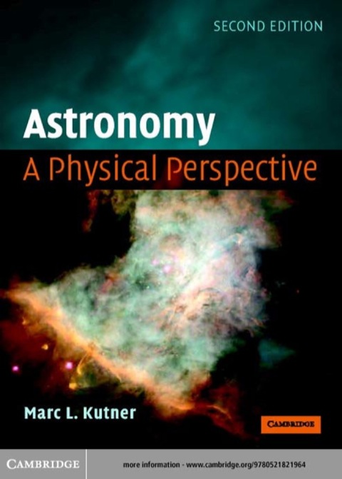 Cover image for book Astronomy: A Physical Perspective