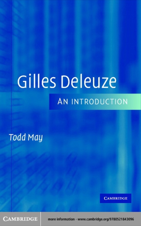 Cover image for book Gilles Deleuze