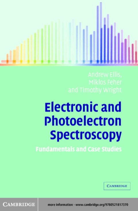 Cover image for book Electronic and Photoelectron Spectroscopy