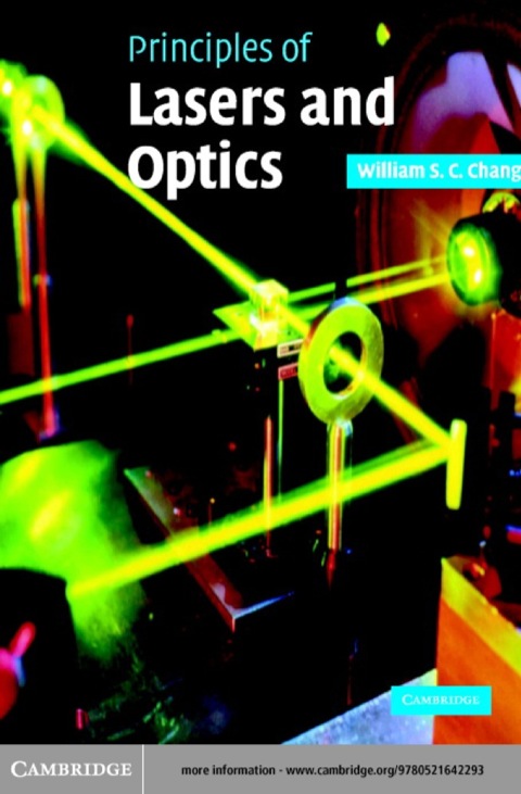 Cover image for book Principles of Lasers and Optics