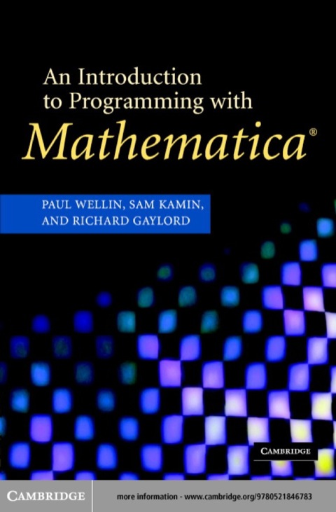Cover image for book An Introduction to Programming with Mathematica®