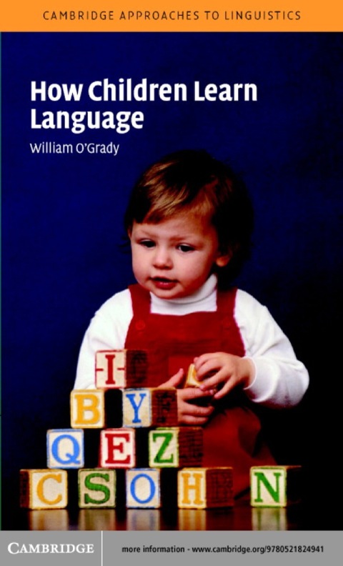 Cover image for book How Children Learn Language