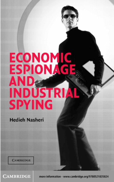 Cover image for book Economic Espionage and Industrial Spying