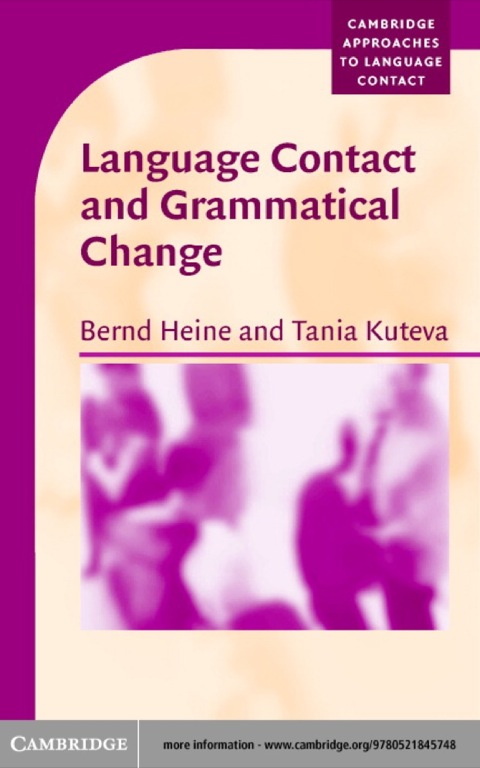 Cover image for book Language Contact and Grammatical Change
