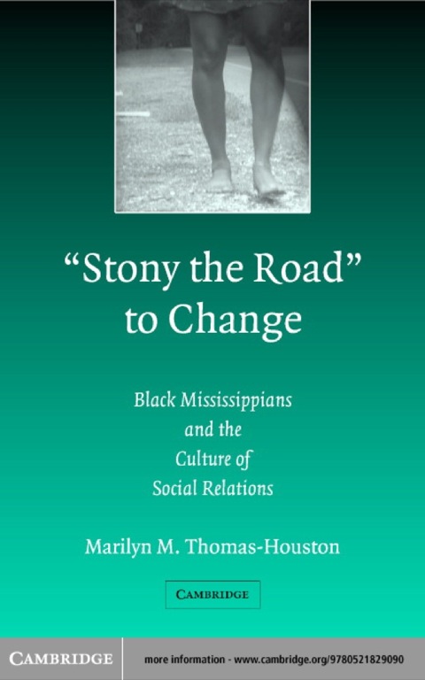 Cover image for book 'Stony the Road' to Change