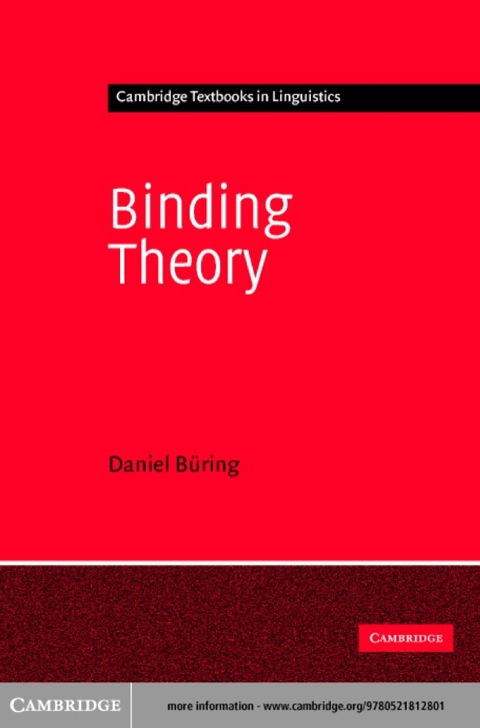 Cover image for book Binding Theory