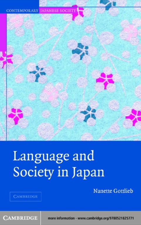 Cover image for book Language and Society in Japan