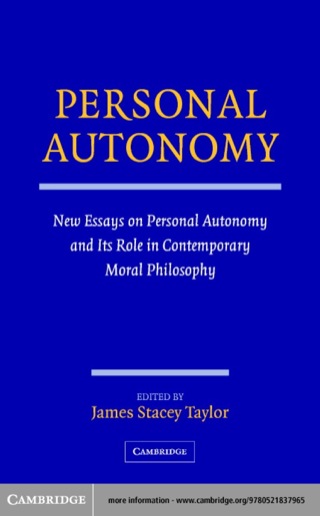 Personal Autonomy