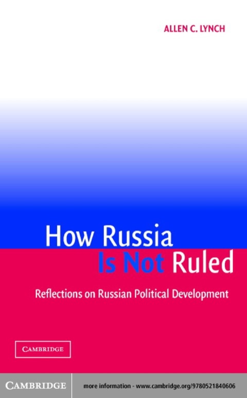 Cover image for book How Russia Is Not Ruled