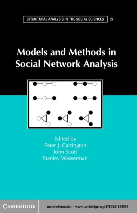 Cover image for book Models and Methods in Social Network Analysis