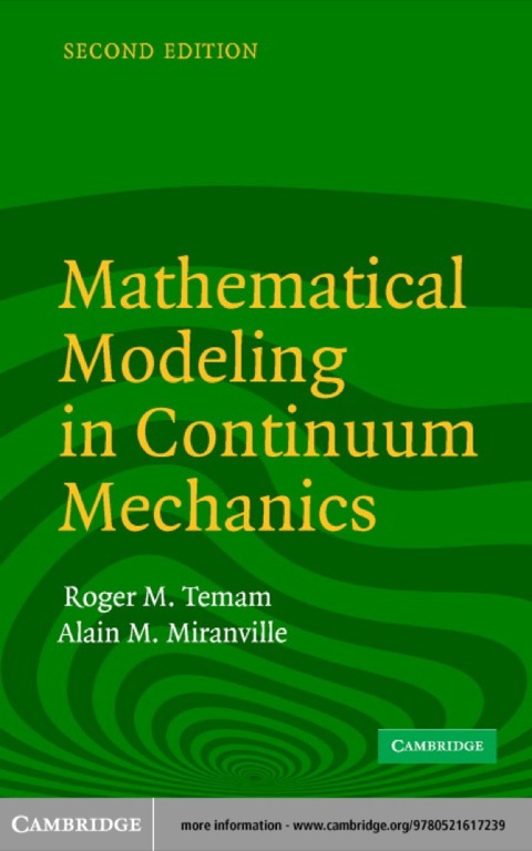 Cover image for book Mathematical Modeling in Continuum Mechanics