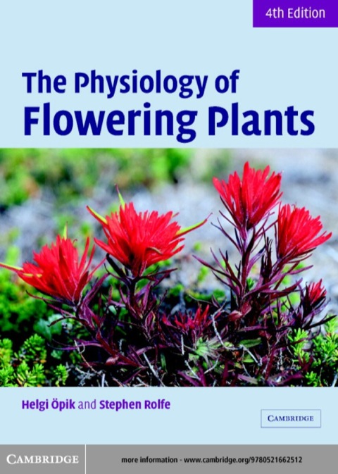 Cover image for book The Physiology of Flowering Plants