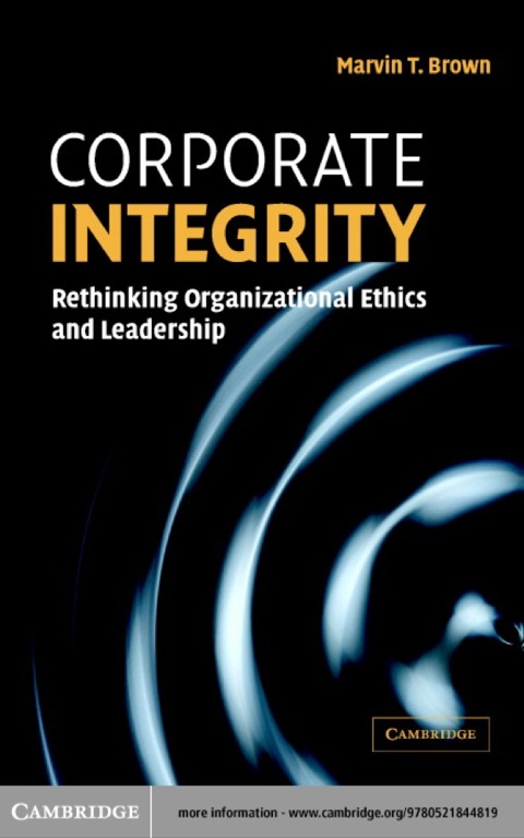 Cover image for book Corporate Integrity