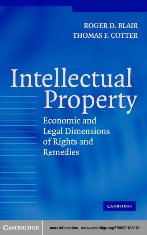 Cover image for book Intellectual Property