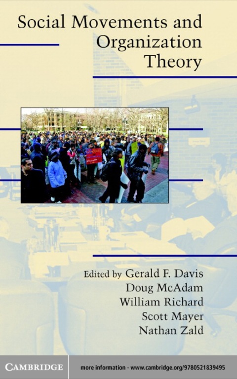 Cover image for book Social Movements and Organization Theory