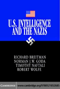 Omslagafbeelding: U.S. Intelligence and the Nazis 1st edition 9780521852685