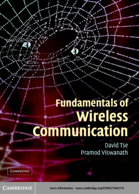 Cover image for book Fundamentals of Wireless Communication