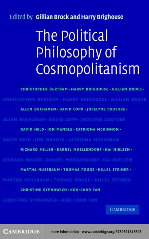 Cover image for book The Political Philosophy of Cosmopolitanism