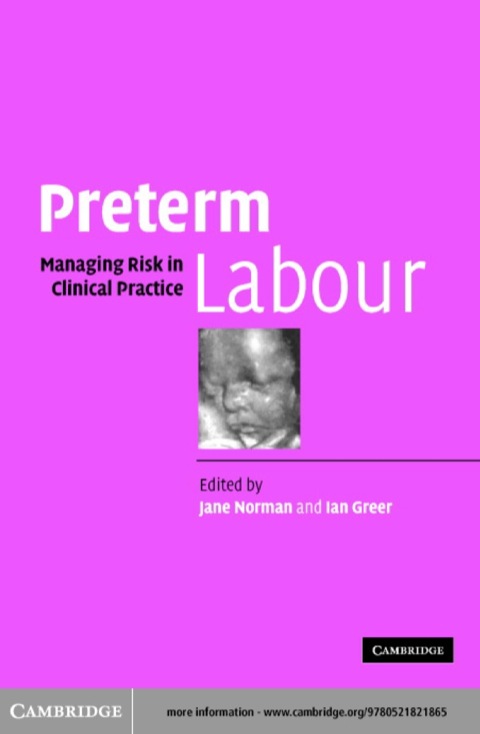 Cover image for book Preterm Labour