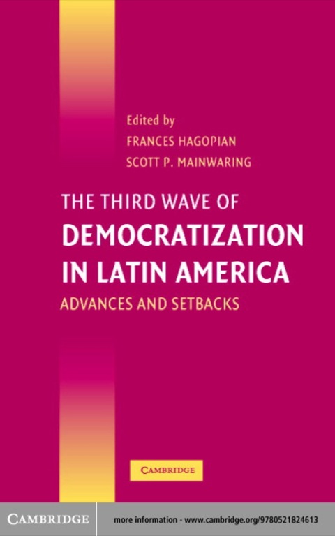 Cover image for book The Third Wave of Democratization in Latin America