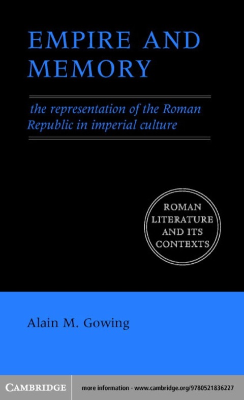 Cover image for book Empire and Memory
