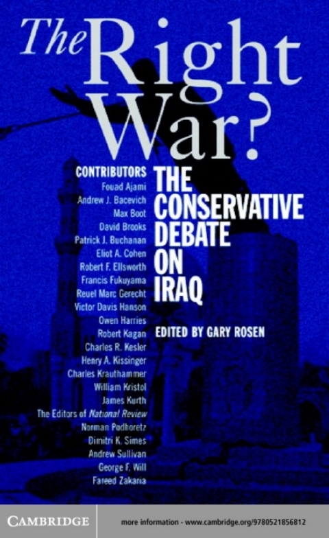 Cover image for book The Right War?
