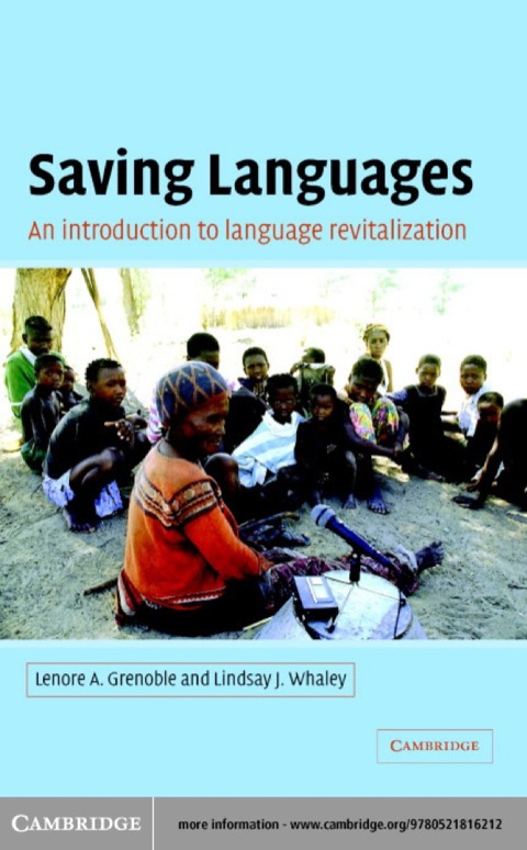 Cover image for book Saving Languages