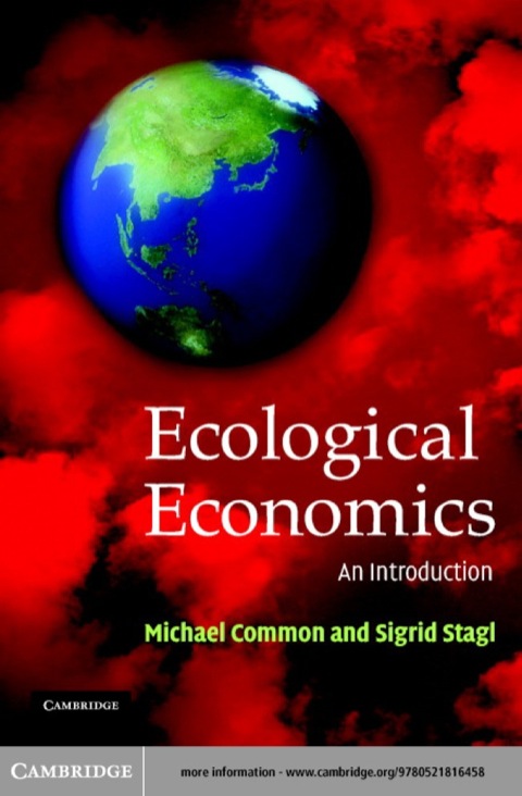 Cover image for book Ecological Economics