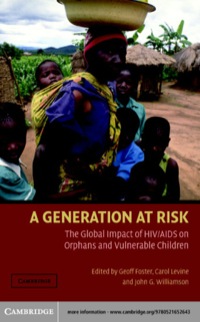 Cover image: A Generation at Risk 1st edition 9780521652643