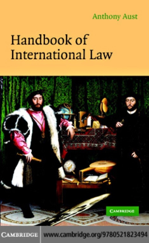 Cover image for book Handbook of International Law