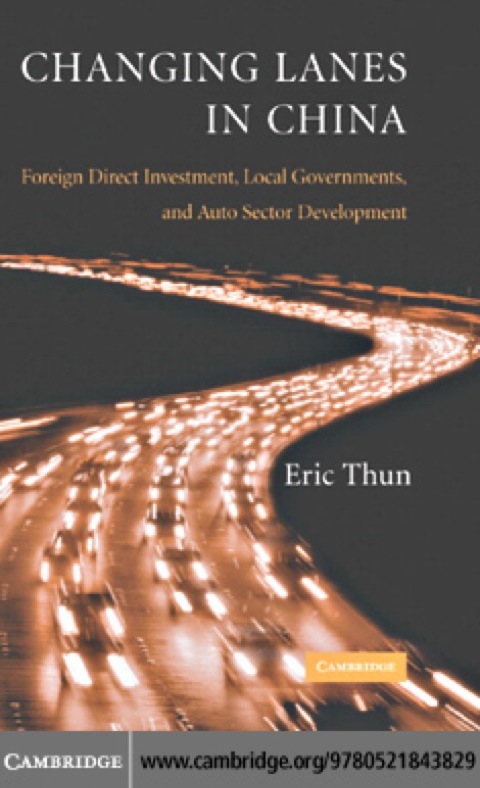 Cover image for book Changing Lanes in China