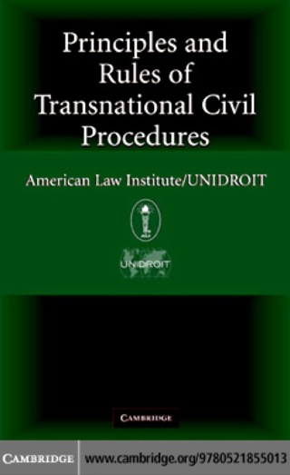 Principles of Transnational Civil Procedure