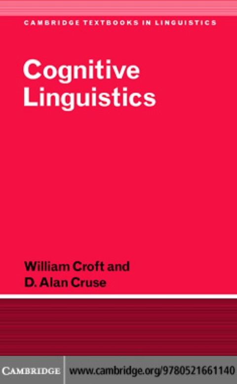 Cover image for book Cognitive Linguistics