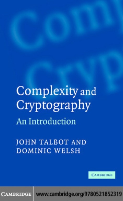 Cover image for book Complexity and Cryptography