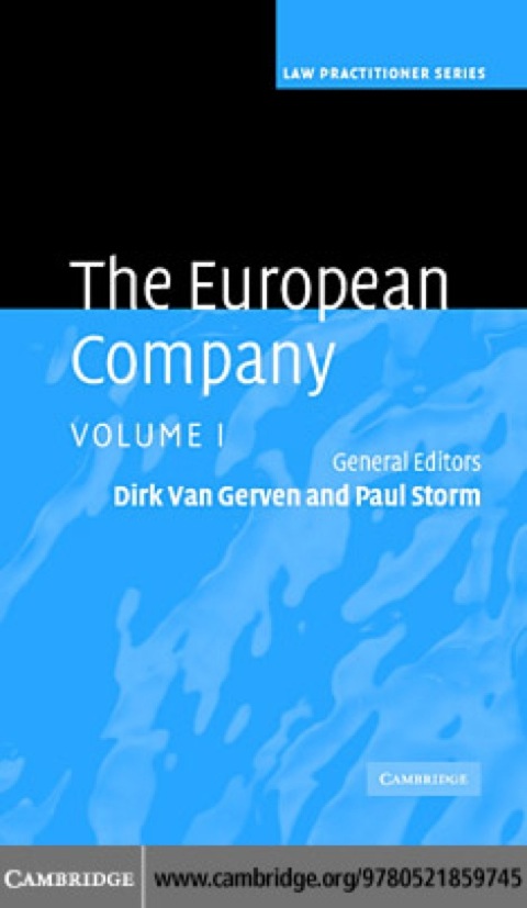 Cover image for book The European Company: Volume 1