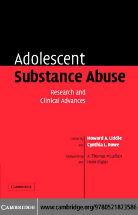 Cover image for book Adolescent Substance Abuse