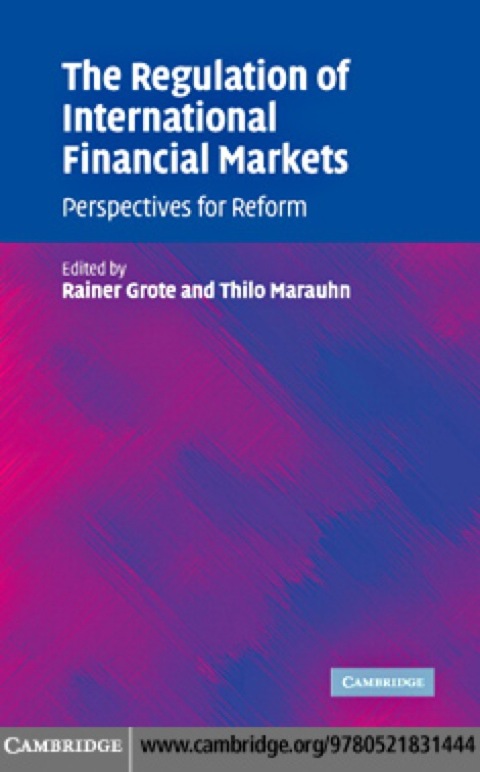 Cover image for book The Regulation of International Financial Markets