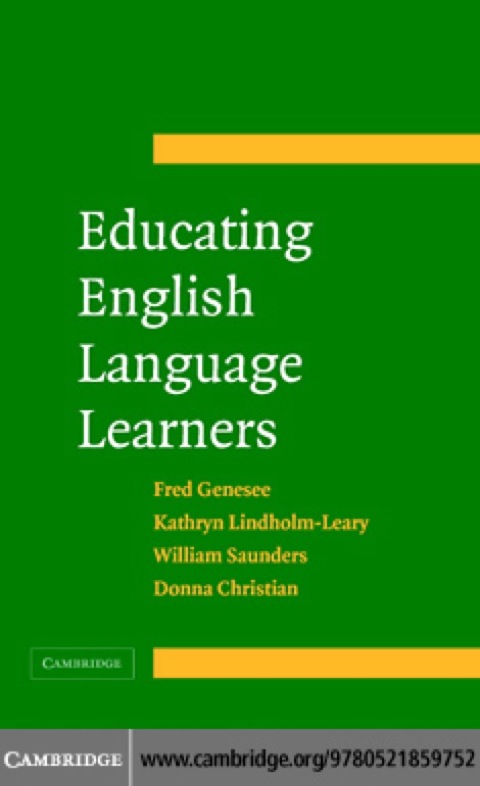 Cover image for book Educating English Language Learners