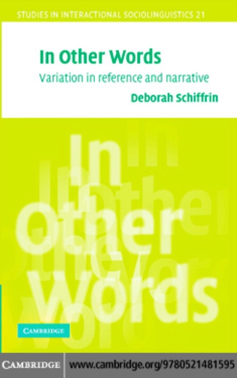 Cover image for book In Other Words