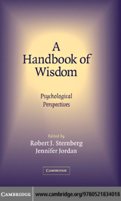 Cover image for book A Handbook of Wisdom