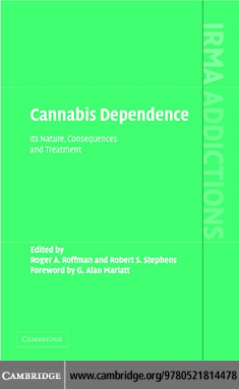 Cover image for book Cannabis Dependence