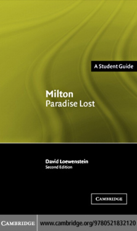 Cover image for book Milton: Paradise Lost