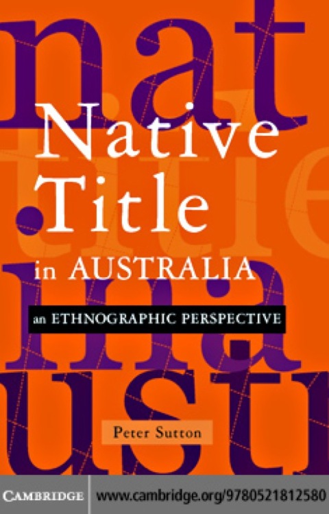 Cover image for book Native Title in Australia